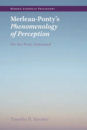 Merleau-Ponty's Phenomenology of Perception