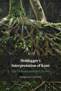 Heidegger's Interpretation of Kant_cover