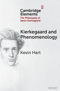 Kierkegaard and Phenomenology_cover