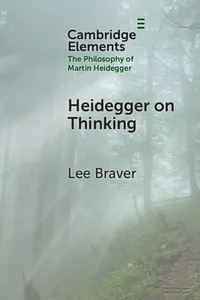 Heidegger on Thinking_cover