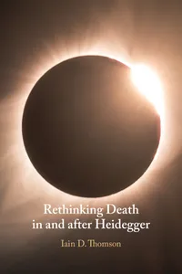 Rethinking Death in and after Heidegger_cover