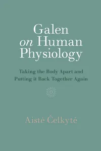 Galen on Human Physiology_cover