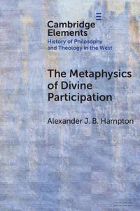 The Metaphysics of Divine Participation_cover