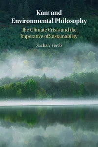 Kant and Environmental Philosophy_cover