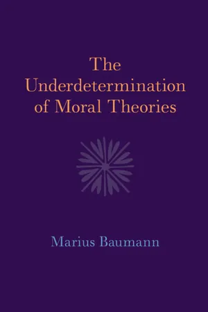 The Underdetermination of Moral Theories