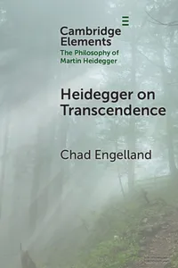 Heidegger on Transcendence_cover