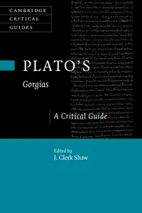 Plato's Gorgias_cover