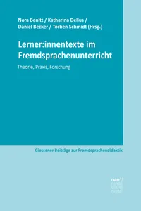 Lerner:innentexte im Fremdsprachenunterricht_cover