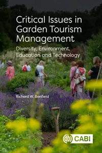 Critical Issues in Garden Tourism Management_cover