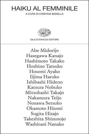 Haiku al femminile