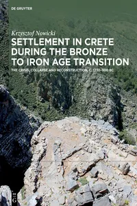 Settlement in Crete During the Bronze to Iron Age Transition_cover