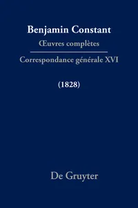 Correspondance générale 1828_cover