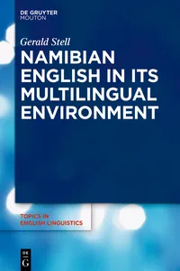 Namibian English in Its Multilingual Environment_cover