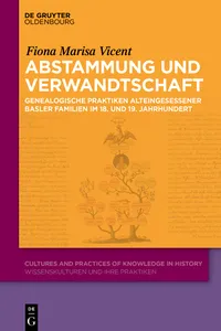Abstammung und Verwandtschaft_cover