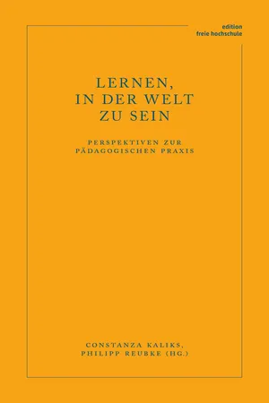 Lernen, in der Welt zu sein