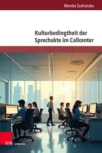 Kulturbedingtheit der Sprechakte im Callcenter_cover