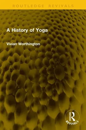 A History of Yoga