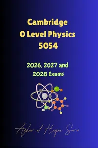 Cambridge O Level Physics 5054_cover
