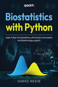 Biostatistics with Python_cover