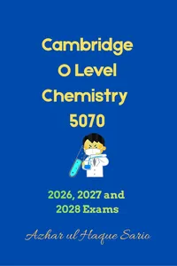 Cambridge O Level Chemistry 5070_cover