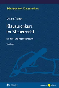 Klausurenkurs im Steuerrecht_cover