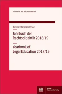 Jahrbuch der Rechtsdidaktik 2018/19_cover