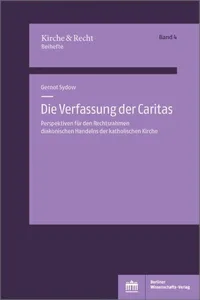 Die Verfassung der Caritas_cover
