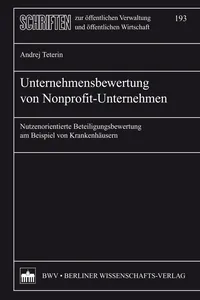 Unternehmensbewertung von Nonprofit-Unternehmen_cover