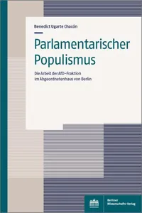 Parlamentarischer Populismus_cover