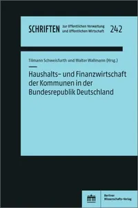 Haushalts- und Finanzwirtschaft der Kommunen in der Bundesrepublik Deutschland_cover