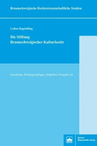 Die Stiftung Braunschweigischer Kulturbesitz_cover