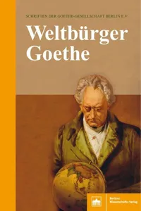 Weltbürger Goethe_cover