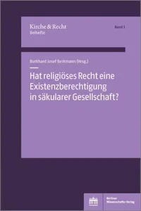 Hat religiöses Recht eine Existenzberechtigung in säkularer Gesellschaft?_cover