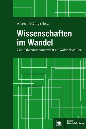 Wissenschaften im Wandel