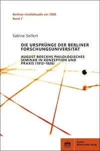Die Ursprünge der Berliner Forschungsuniversität_cover
