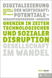 Grenzen in Zeiten technologischer und sozialer Disruption_cover