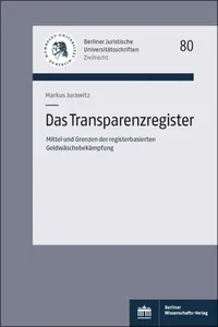 Das Transparenzregister_cover