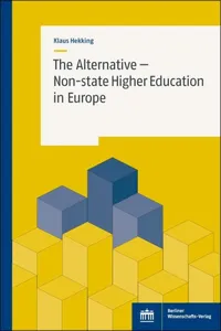 The Alternative – Non-state Higher Education in Europe_cover