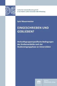 Eingeschrieben und geblieben?_cover