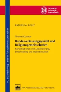 Bundesverfassungsgericht und Religionsgemeinschaften_cover