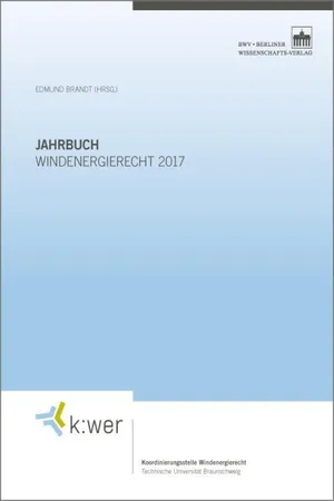 Jahrbuch Windenergierecht 2017