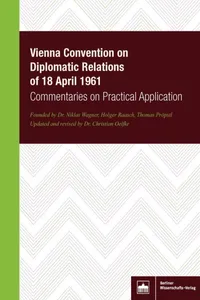 Vienna Convention on Diplomatic Relations of 18 April 1961_cover