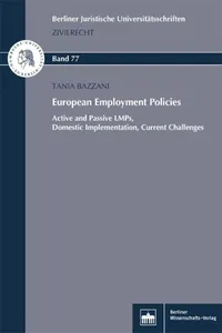 European Employment Policies_cover