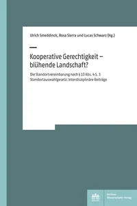 Kooperative Gerechtigkeit – blühende Landschaft?_cover