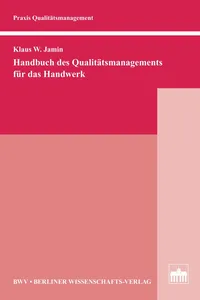 Handbuch des Qualitätsmanagements für das Handwerk_cover