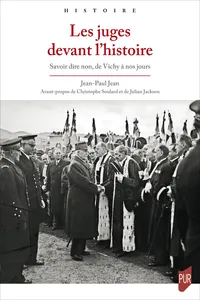 Les juges devant l’histoire