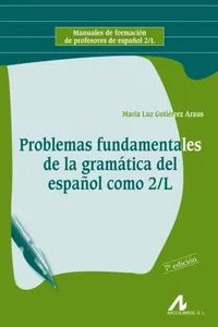 Problemas fundamentales de la gramática del Español como segunda lengua_cover