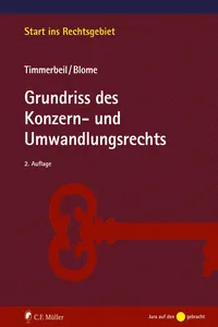 Grundriss des Konzern- und Umwandlungsrechts