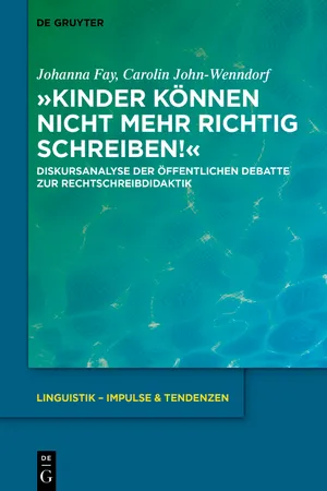 »Kinder können nicht mehr richtig schreiben!«