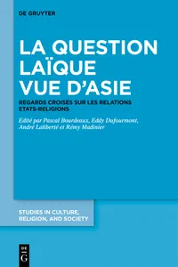 La question laïque vue d’Asie_cover